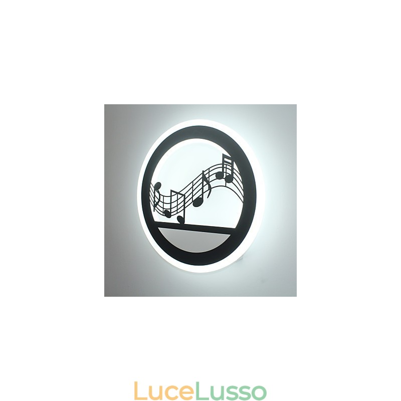 Lampada da parete creativa per comodino da camera da letto, in acrilico, per corridoio d'ingresso, semplice e moderna, per scale e balconi