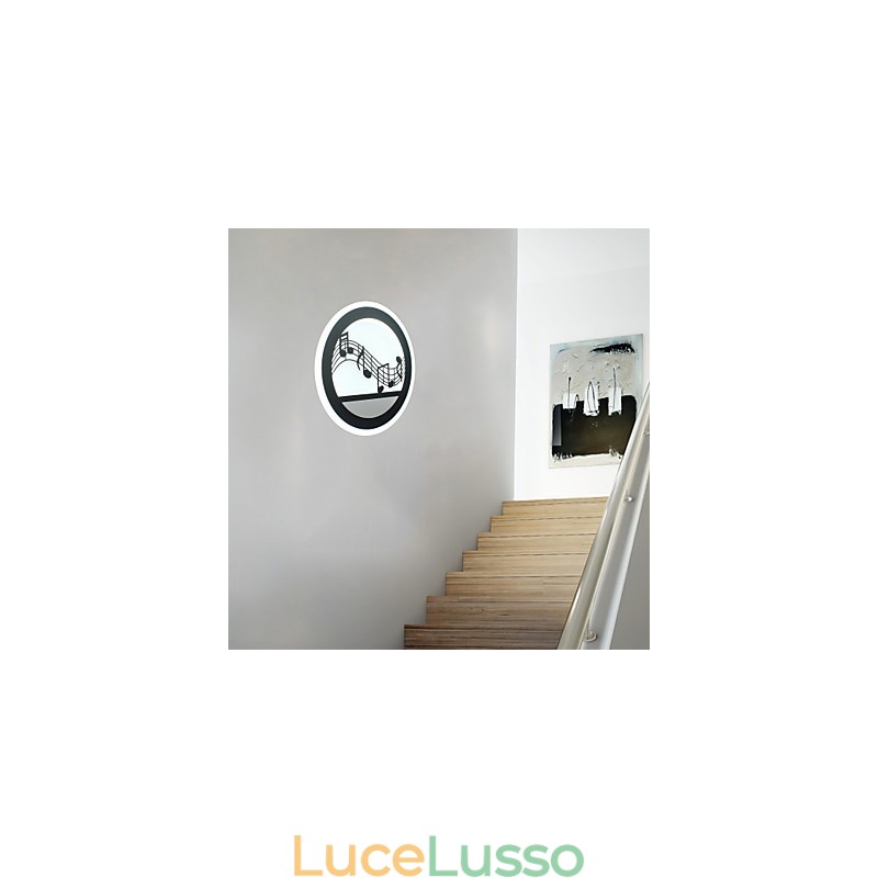 Lampada da parete creativa per comodino da camera da letto, in acrilico, per corridoio d'ingresso, semplice e moderna, per scale e balconi