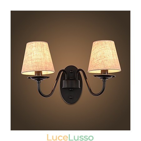 Applique da parete rustiche con luce ambientale, semplice e vintage, con pittura caratteristica Applique da parete rustiche con luce ambientale, semplice e vintage, con pittura caratteristica