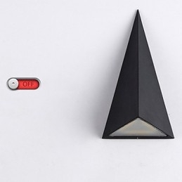 Lampada da parete moderna contemporanea con novità integrata per applique da parete in stile mini, luce ambientale, lampada da parete impermeabile per esterni