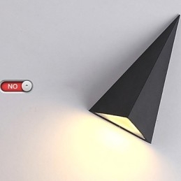 Lampada da parete moderna contemporanea con novità integrata per applique da parete in stile mini, luce ambientale, lampada da parete impermeabile per esterni