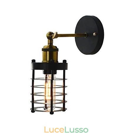 Semplice pittura retrò vintage country caratteristica per applique da parete con luce ambientale in stile mini Semplice pittura retrò vintage country caratteristica per applique da parete con luce ambientale in stile mini