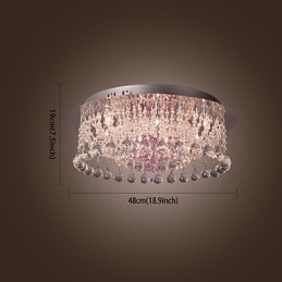 Lampadario di cristallo di lusso con 12 luci Louis Design