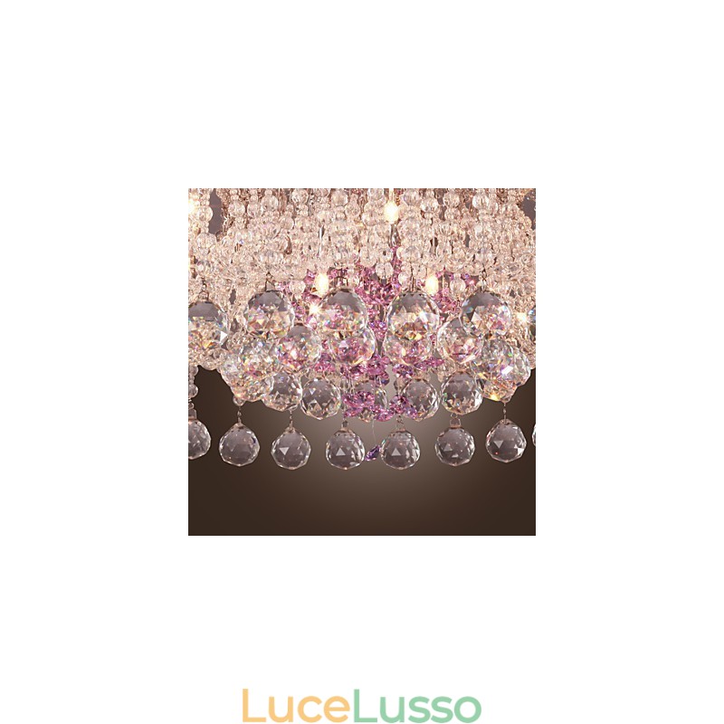 Lampadario di cristallo di lusso con 12 luci Louis Design
