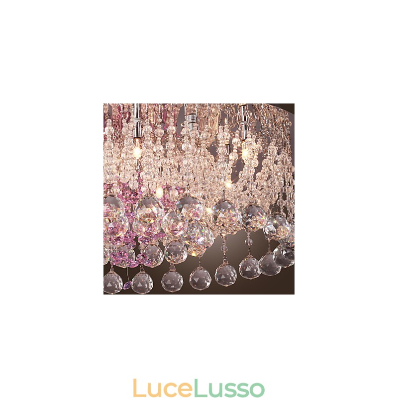Lampadario di cristallo di lusso con 12 luci Louis Design