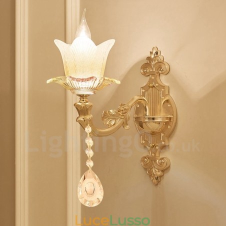 Applique da parete per interni in metallo a candela, tradizionale, classica, per soggiorno, sala da pranzo, camera da letto Applique da parete per interni in metallo a candela, tradizionale, classica, per soggiorno, sala da pranzo, camera da letto