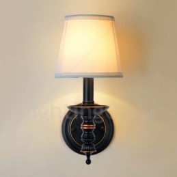Applique da parete per interni classiche tradizionali a luce singola