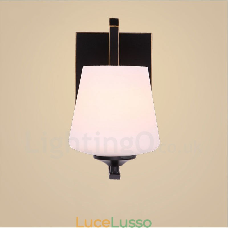 Applique da parete per interni classiche tradizionali a luce singola