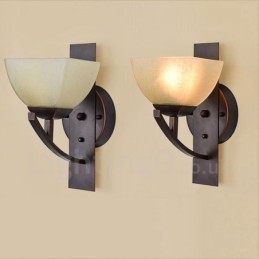 Applique da parete per interni classiche tradizionali a luce singola