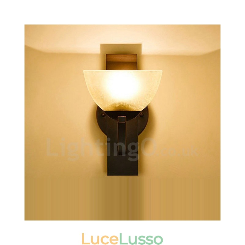 Applique da parete per interni classiche tradizionali a luce singola