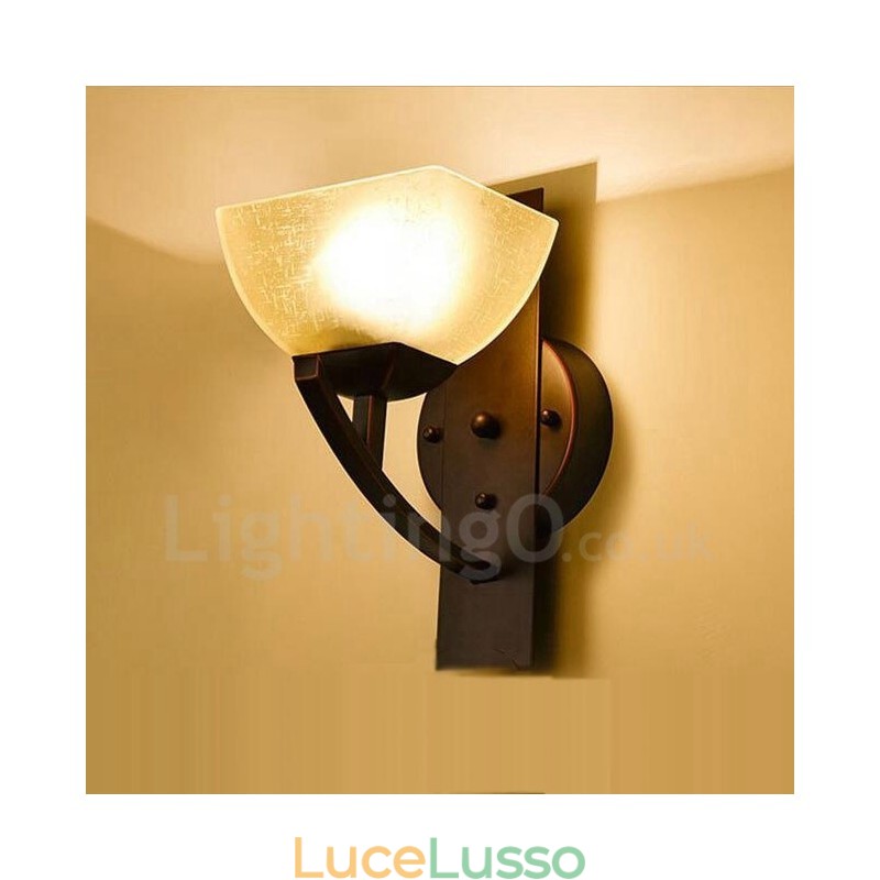 Applique da parete per interni classiche tradizionali a luce singola