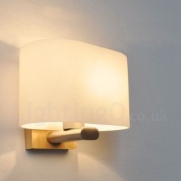 Applique da parete moderne in legno e acciaio inossidabile con paralume in vetro per corridoio, bar, caffetteria, camera da letto, studio, soppalco, lampada da parete a puleggia