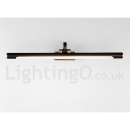 Lampada da specchio IP Luci da bagno Luci da parete in ottone puro con paralume in acrilico Illuminazione per il trucco