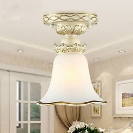 Lampada a cupola in vetro resina tipo Europa Dolce per assorbire la luce della cupola
