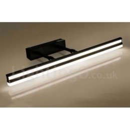 Lampada da specchio IP44 Luci da bagno Luci da parete su e giù con paralume in acrilico Illuminazione per il trucco