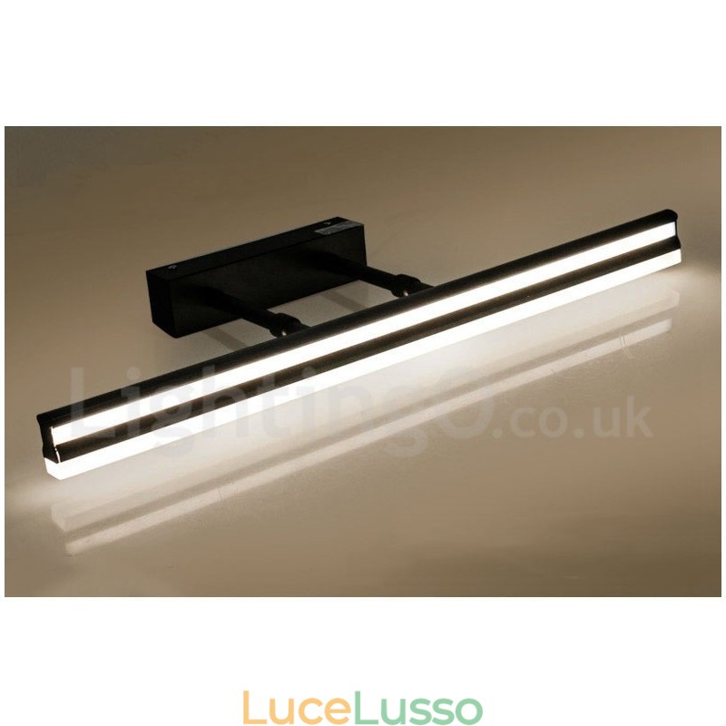 Lampada da specchio IP44 Luci da bagno Luci da parete su e giù con paralume in acrilico Illuminazione per il trucco