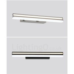 Lampada da specchio IP44 Luci da bagno Luci da parete con paralume in acrilico Illuminazione per il trucco