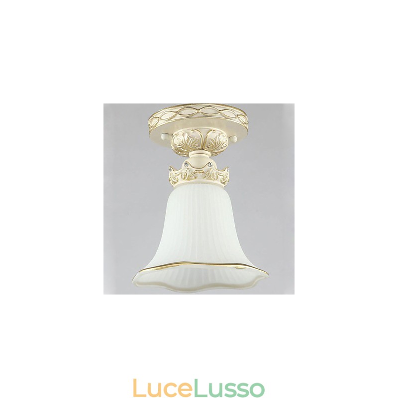 Lampada a cupola in vetro resina tipo Europa Dolce per assorbire la luce della cupola