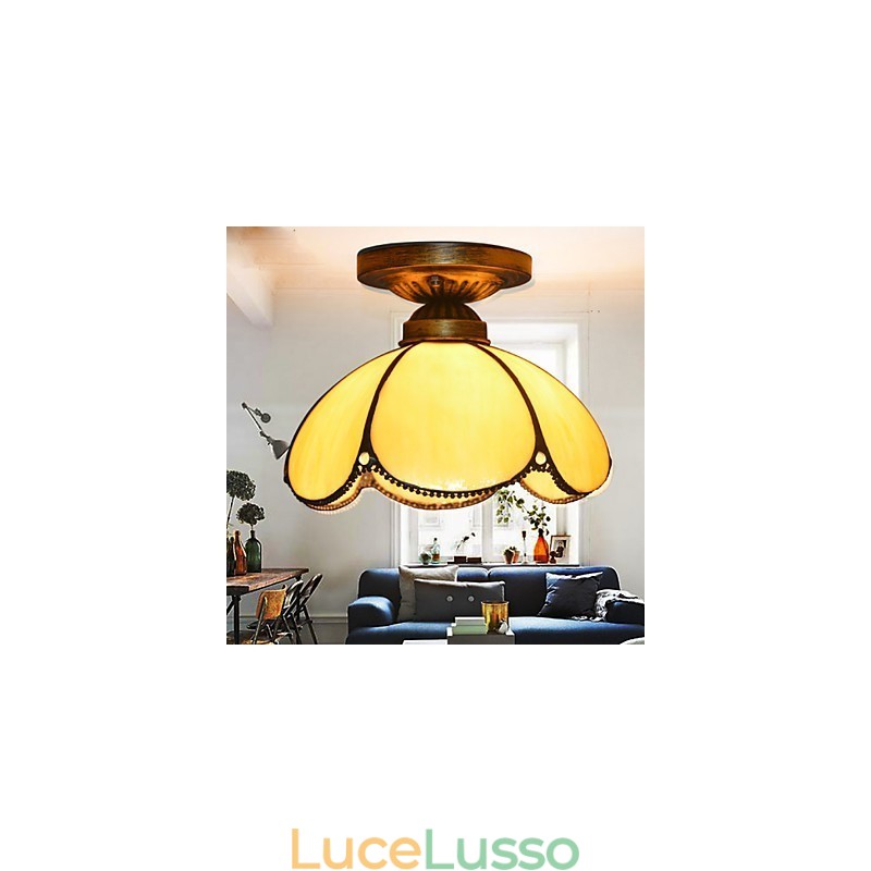 Tipo Europa Restaurare modi antichi è contratto e arti creative piegatura assorbire lampada luce cupola