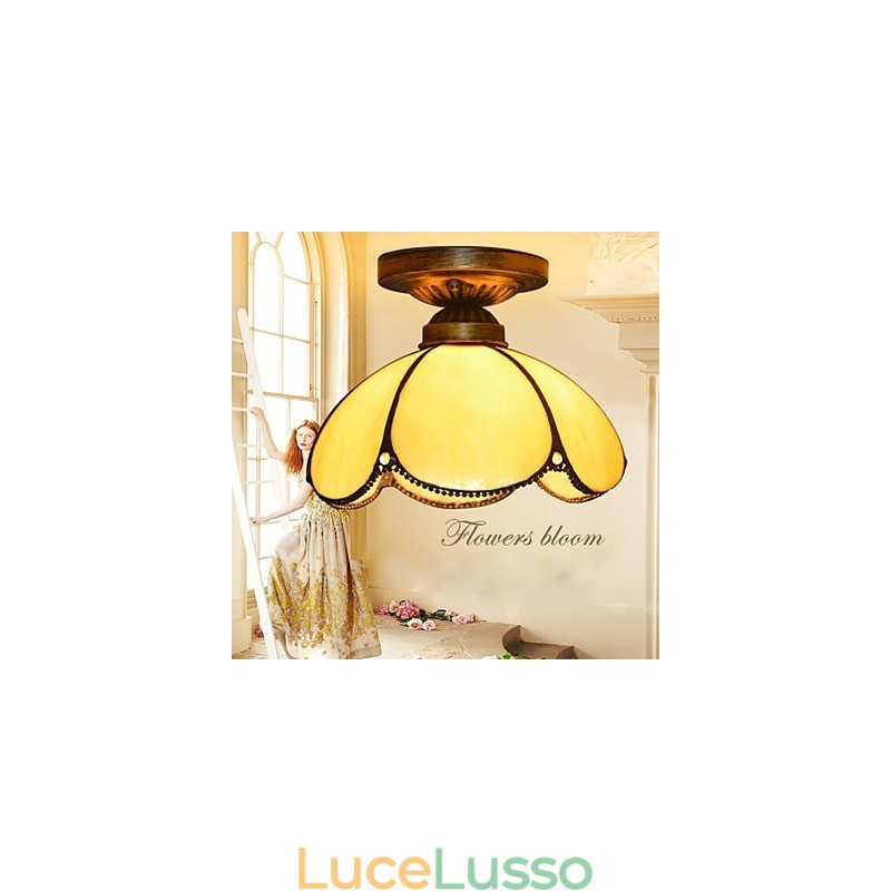 Tipo Europa Restaurare modi antichi è contratto e arti creative piegatura assorbire lampada luce cupola