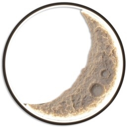 Luci da parete decorative per pareti di sfondo rotonde da interno nordiche