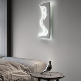 Lampada da parete per interni Lovely Girls rivolta a sinistra e a destra