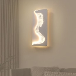 Lampada da parete per interni Lovely Girls rivolta a sinistra e a destra