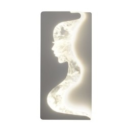 Lampada da parete per interni Lovely Girls rivolta a sinistra e a destra