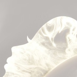Lampada da parete per interni Lovely Girls rivolta a sinistra e a destra