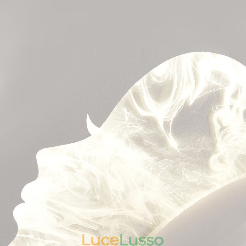 Lampada da parete per interni Lovely Girls rivolta a sinistra e a destra