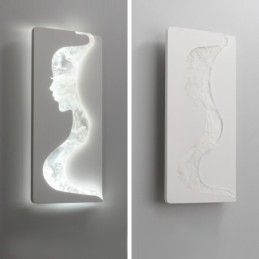 Lampada da parete per interni Lovely Girls rivolta a sinistra e a destra