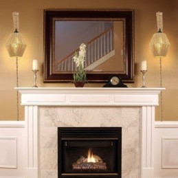 Applique da parete in corda di carta, lampada da parete retrò pastorale americana con spina