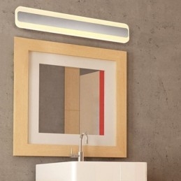 Lampada da parete moderna Luce frontale a specchio Luce per il trucco del bagno Illuminazione