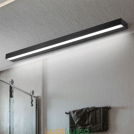 Moderna lampada da parete con specchio frontale in acrilico, illuminazione per il trucco del bagno Moderna lampada da parete con specchio frontale in acrilico, illuminazione per il trucco del bagno