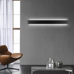 Moderna applique a specchio frontale in acrilico per corridoio
