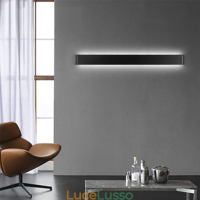 Moderna applique a specchio frontale in acrilico per corridoio