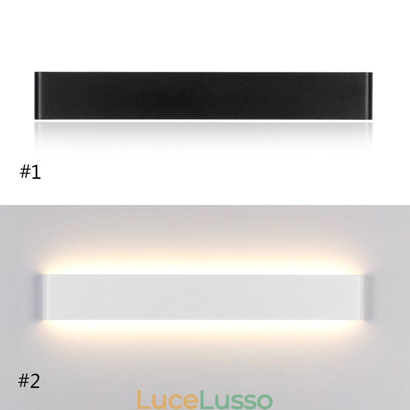 Moderna applique a specchio frontale in acrilico per corridoio