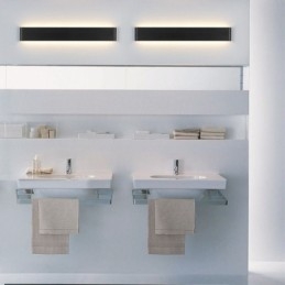 Moderna applique a specchio frontale in acrilico per corridoio