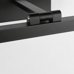 Lampada da parete con luce frontale a specchio in stile nordico, angolo regolabile, per il bagno