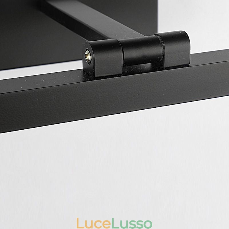 Lampada da parete con luce frontale a specchio in stile nordico, angolo regolabile, per il bagno