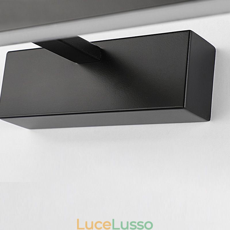 Lampada da parete con luce frontale a specchio in stile nordico, angolo regolabile, per il bagno
