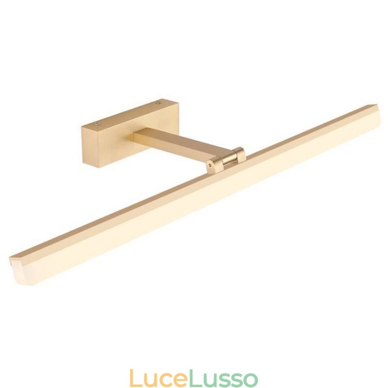 Lampada da parete moderna con specchio frontale, lampada da parete per bagno