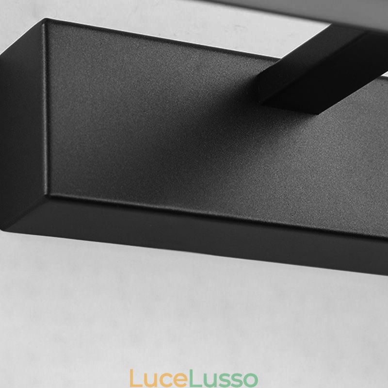 Applique da parete con luce frontale a specchio in stile nordico, angolo regolabile, per bagno