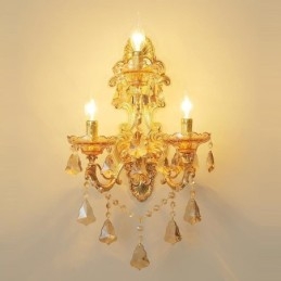 Lampada da parete di lusso Elegante lampada da parete Decorazione lampada da comodino Illuminazione