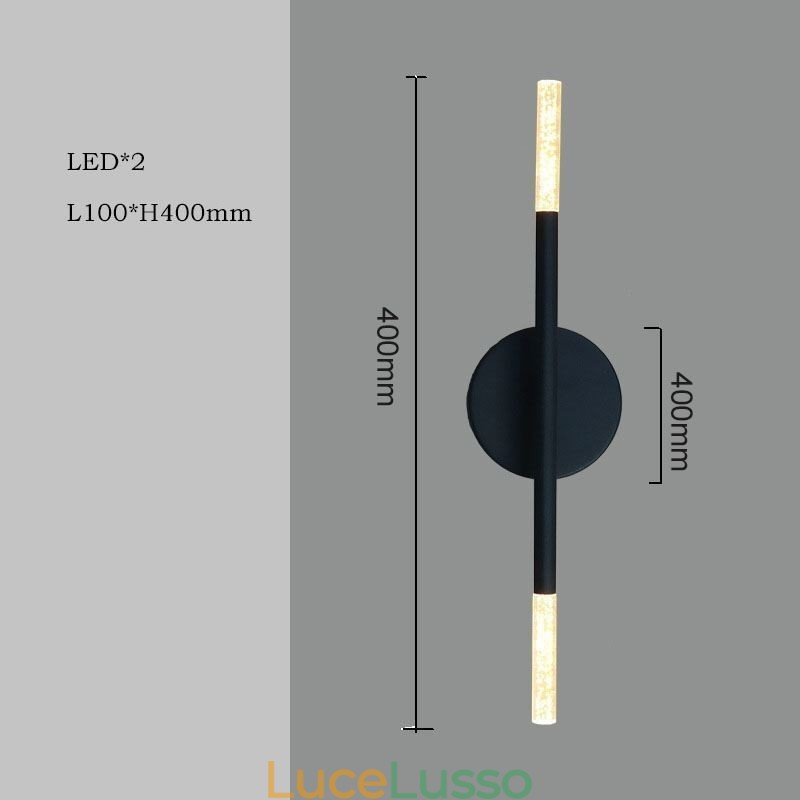 Applique da parete moderna minimalista bianco caldo applique da parete creativa