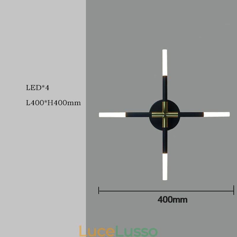 Applique da parete moderna minimalista bianco caldo applique da parete creativa