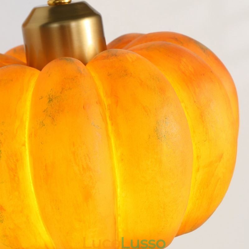 Applique da parete in zucca Lampada da parete retrò giapponese