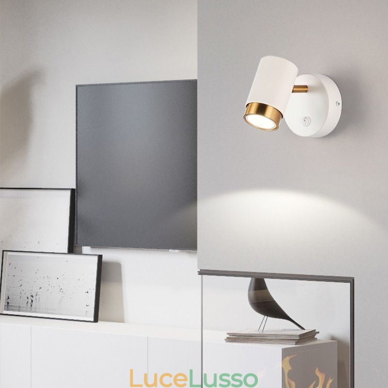 Lampada da parete girevole moderna Lampada da parete minimalista Lampada da corridoio