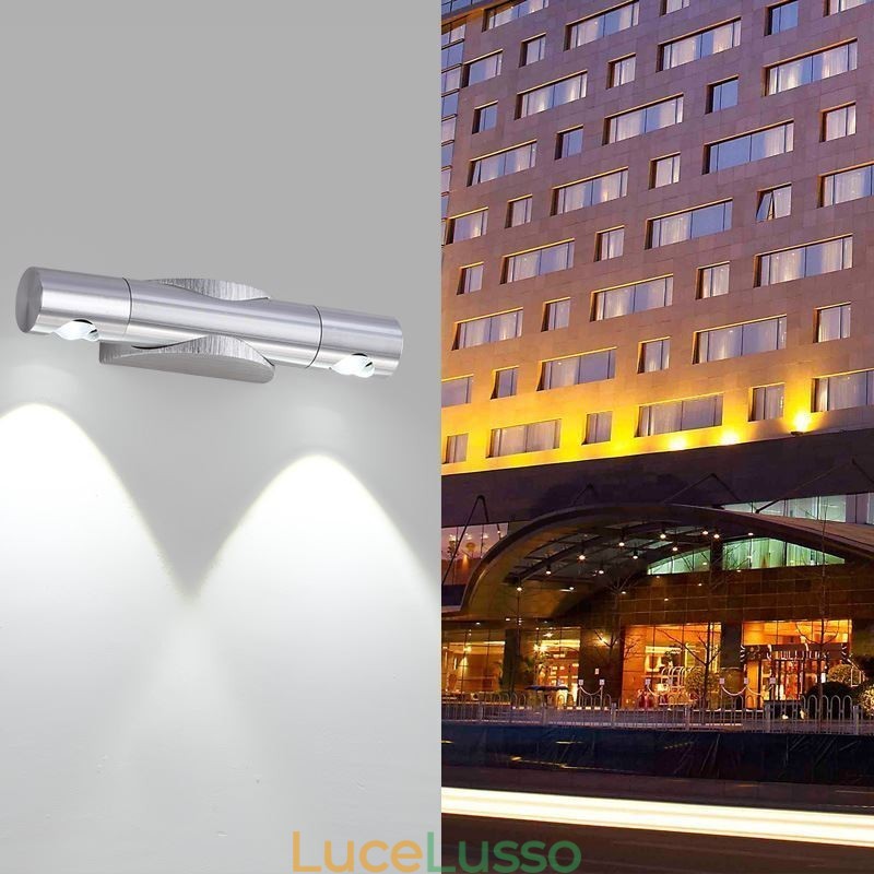 Lampada da parete girevole Applique da parete Bagno