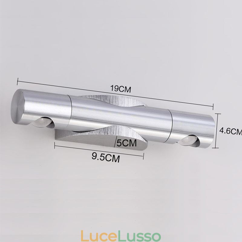 Lampada da parete girevole Applique da parete Bagno